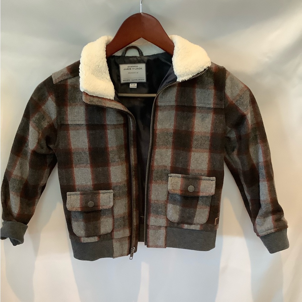 Jamie and Jack Plaid jacket